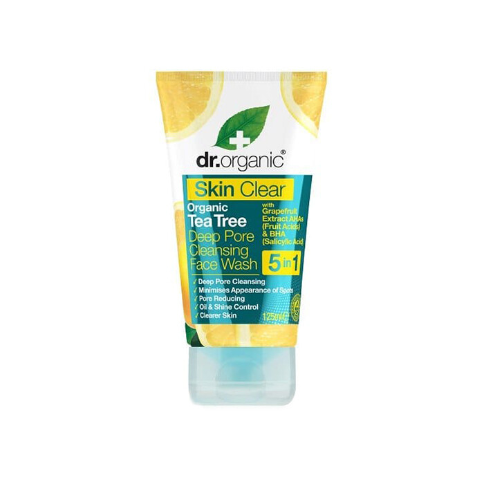 DR. ORGANIC Skin Clear Organic Tea Tree Deep Pore Cleansing 