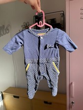 Giggles baby newborn/ navy smart playsuit XS Extra Small Outfit