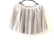 NWT Cat  Jack KIds Girls Confetti Tutu Skirt, Champagne, L 10/12 