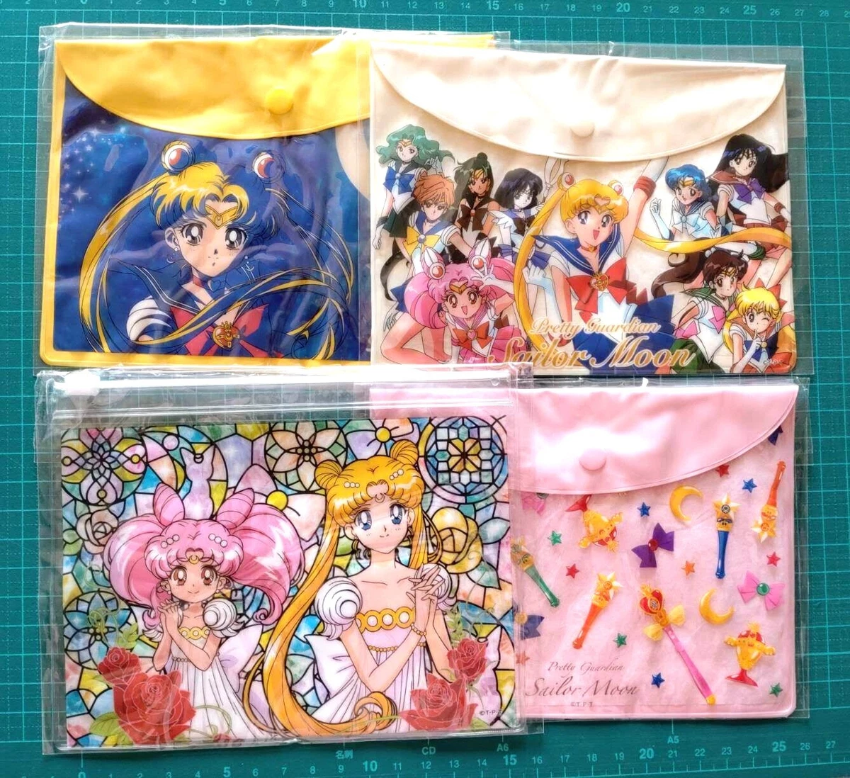 Sailor moon Pouch 25th anniversary 7 Eleven Chocolate Campaign PVC Flap Pouch