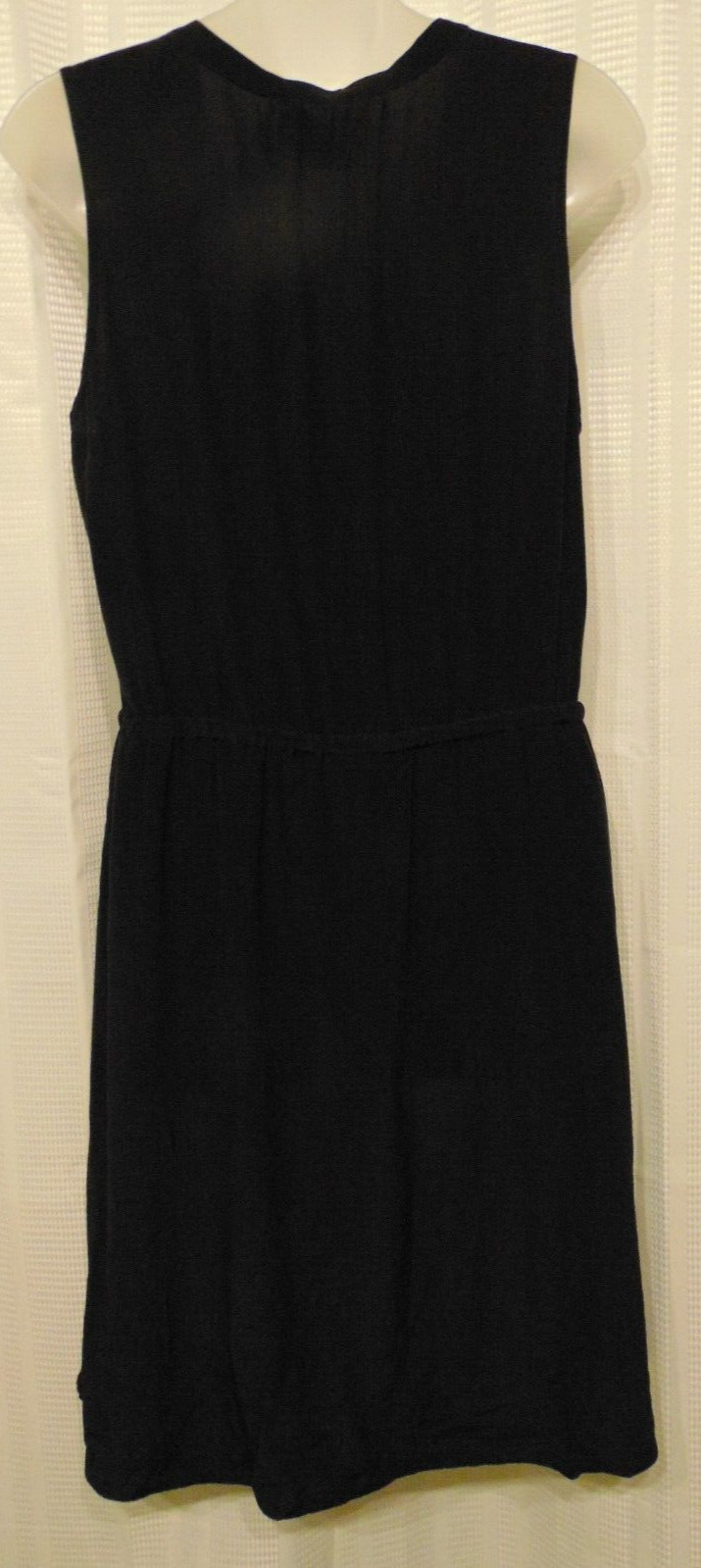 Cynthia Rowley basic black 100% silk sleeveless p… - image 4