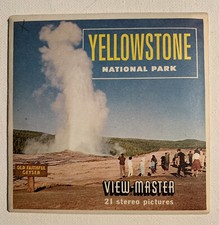 View-Master YELLOWSTONE NAT'L PARK - A306 - 3 Reel Set V14 
