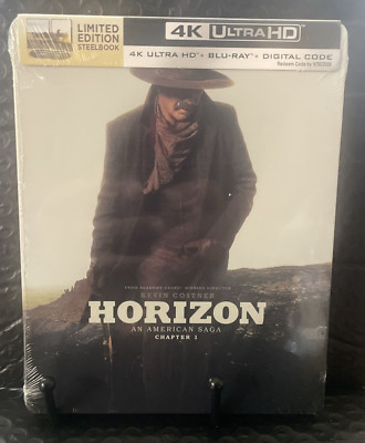 HORIZON: AN AMERICAN SAGA CHAPTER 1 (4K UHD + BLU-RAY + DIGITAL* - STEELBOOK  ED