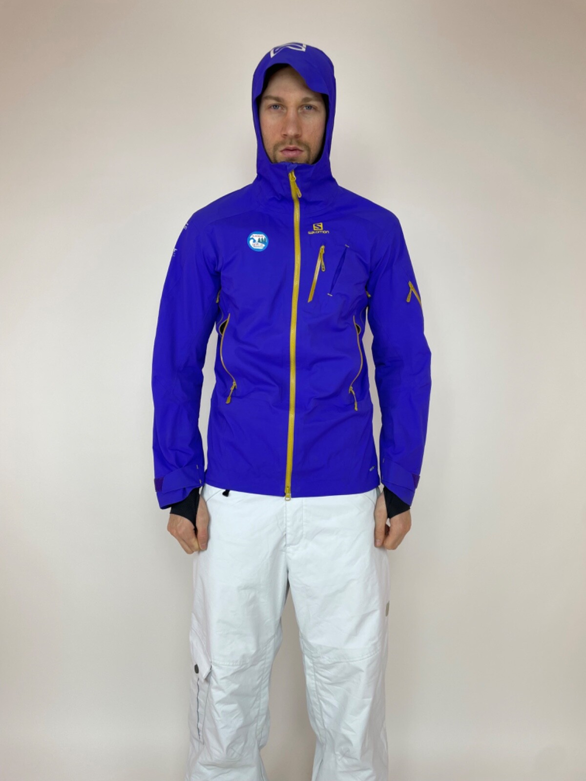 Salomon AdvancedSkin Dry 20K Giacca da Sci Impermeabile Uomo Taglia S