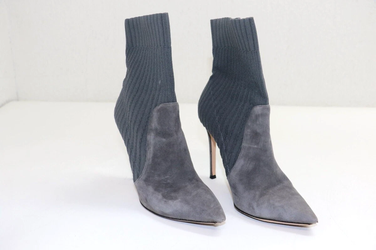 Gianvito rossi stretch top lace sock booties
