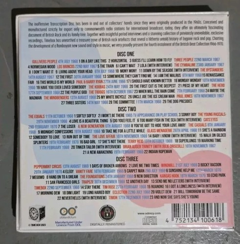 British Beat Collection - Volume Four - 3 x CD Box Set 2023 NEW & SEALED - Bild 2 von 2