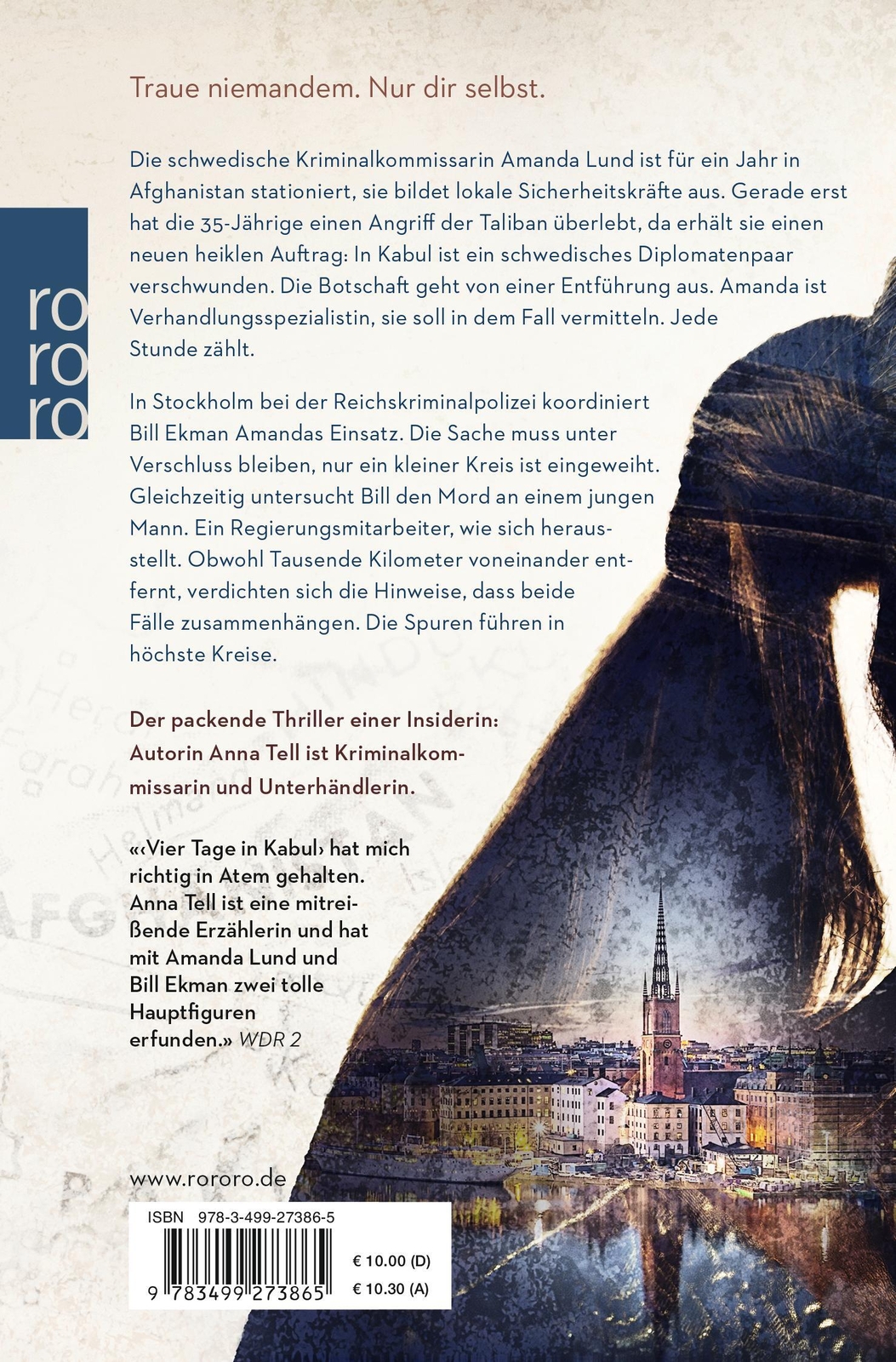 Thumbnail - Vier Tage In Kabul | Anna Tell | Taschenbuch | Die Unterhändlerin |