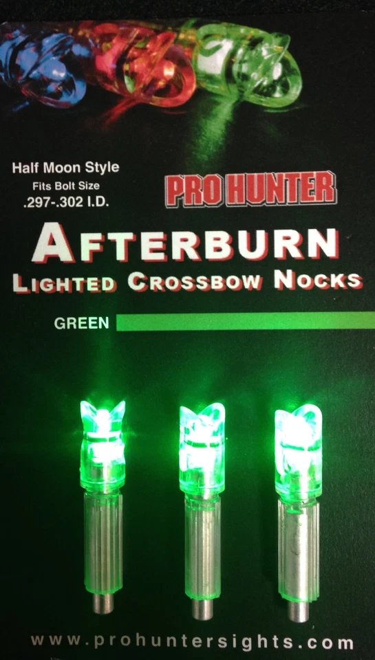 3 AFTERBURN АРБАЛЕТ СТРЕЛЫ ОСВЕЩЕННЫЕ НАКОНЕЧНИКИ ПОДХОДИТ БОЛТЫ РАЗМЕР 297-302 (СДЕЛАНО В США) - Изображение 3 из 4