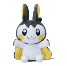 Pokemon Center original 587 Plush Pok mon fit Emolga Unova 15cm Black White