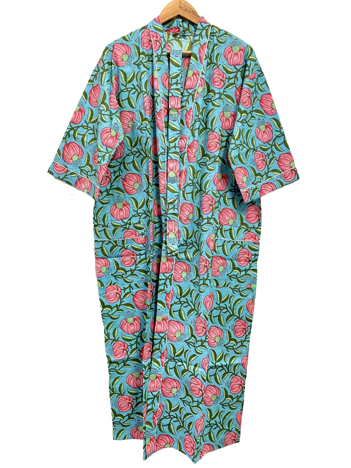 Cotton Floral Regular Size XL Sleepwear & Robes for Women