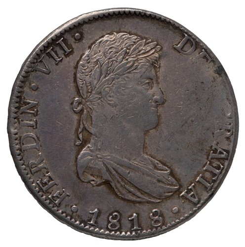 MEXICO 1818-Mo-JJ 8 REALES - Mexico City Mint - Very Choice! | eBay