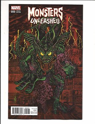 MONSTERS UNLEASHED # 5 (SUPERLOG VARIANT, MAY 2017), NM NEW 
