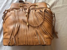 Milly Essex Fringe Caramel Handbag 331