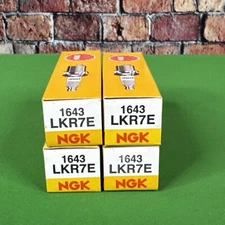 lot set of 4 NGK 1643 LKR7E Multi-Ground Spark Plugs