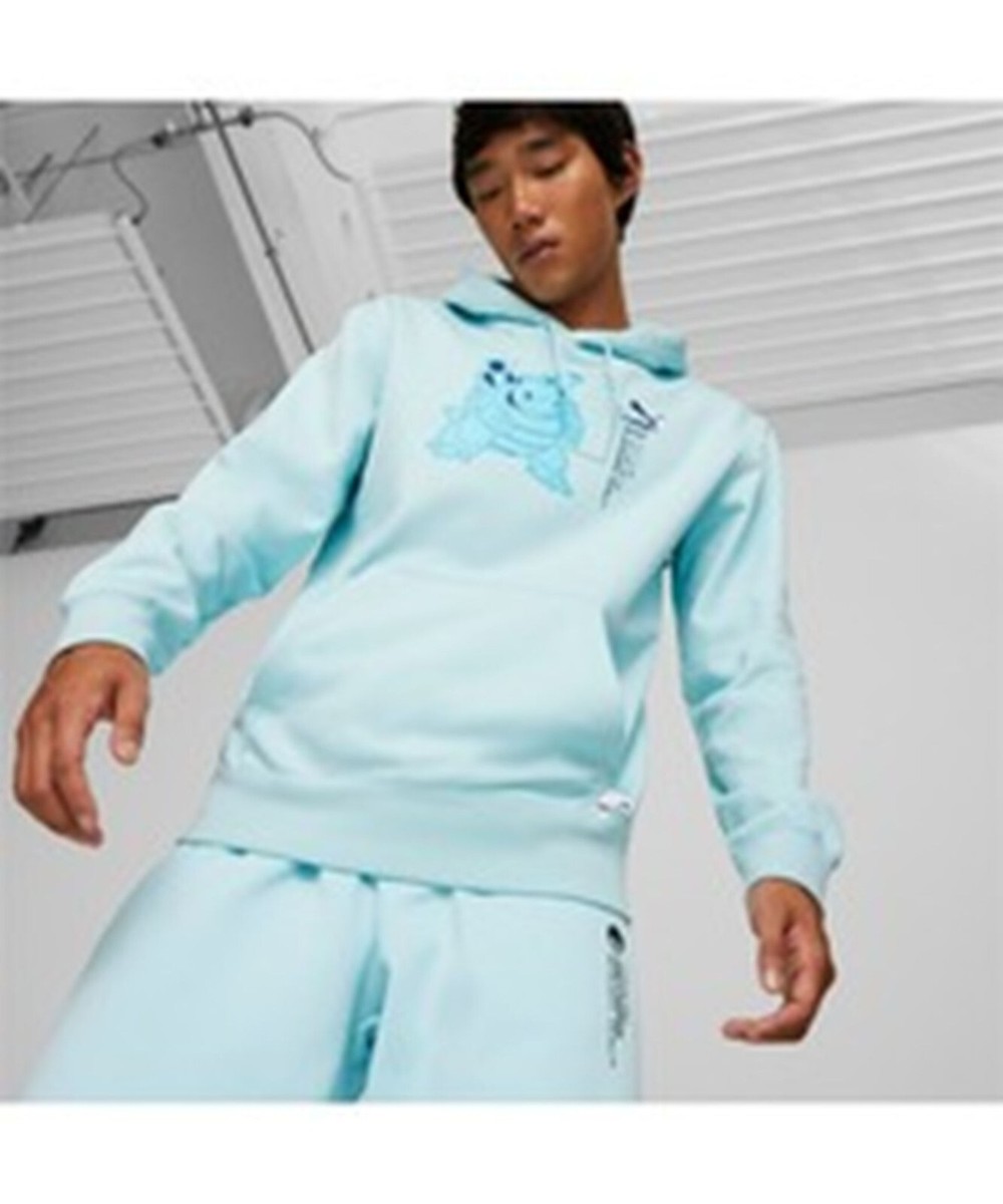 PUMA SS ラッツオ長袖スウェットL 水色 PUMA SS ラッツオ長袖スウェットL 水色 PUMA SS ラッツオ長袖