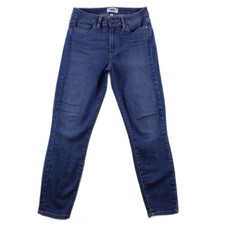 PAIGE Skinny Hoxton Crop Jeans, Women's Size 27 Margie Medium Wash Blue