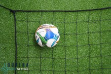 Backyard Barrier Netting: 5m x 3m / 100mm sq with 6mm Border & Corner Tie off