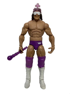 Getting Shot Figure WWE WWF Mattel prototype test shot figure Macho Man Randy Savage King ...