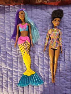 2016 & 2019 Mattel Barbies Lot Of 2.  NM!