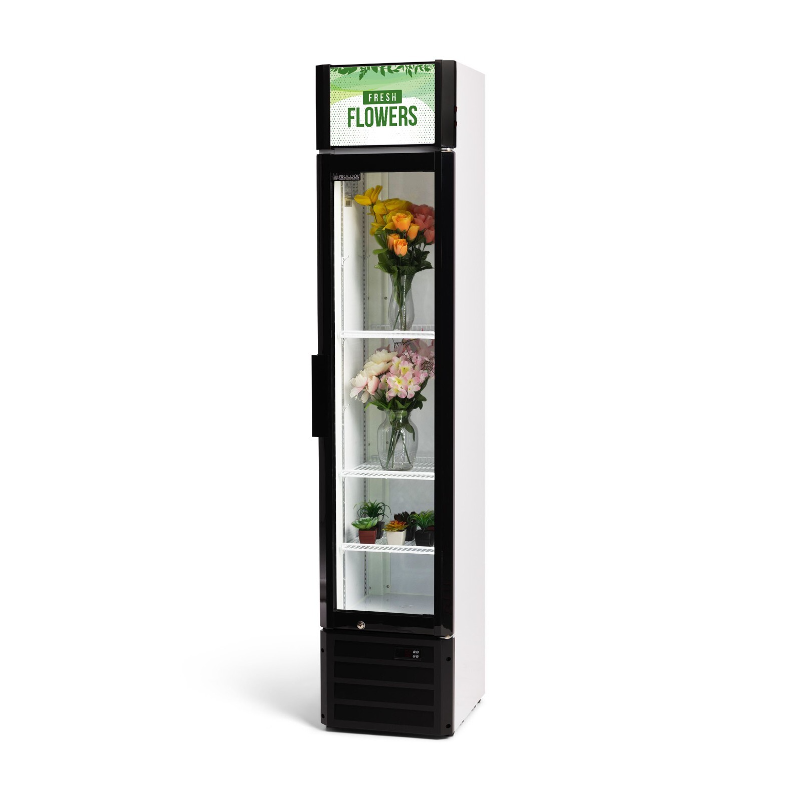 Oficina Jardim – Procool Glass Door Slim Display FLOWER COOLER