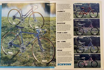 original 1985 Schwinn Bicycle Co. FAMILY CATALOG brochure | eBay