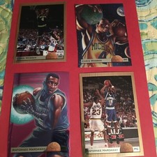 6 CLASSIC GAMES CARDS 3 of  HARDAWAY AND 3 of WEBBER, 3.5” X 5”