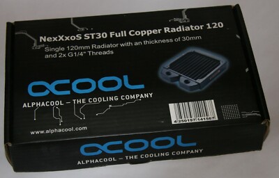 Alphacool NexXxoS ST30 Full Copper 120mm Radiator