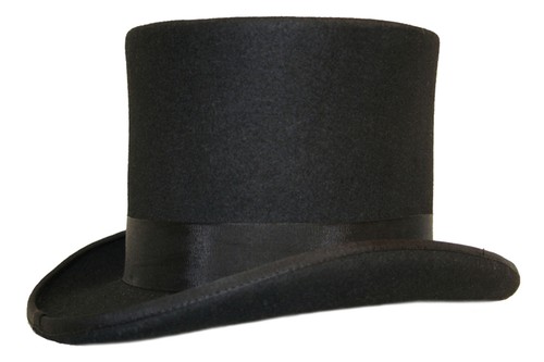 High Quality Hand Made Black Wool Top 