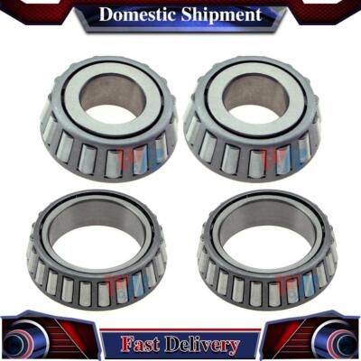 4X WJB Front Inner Front Outer Wheel Bearing For 2003-2013 Ford E-350 Super Duty