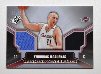 2005-06 SPx - Winning Materials Zydrunas Ilgauskas #WM-ZI 2005-06 SPx - Winning Materials Zydrunas Ilgauskas #WM-ZI