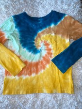 Lands End kids sz. 4/5 long sleeved tie dye tee. Cute, great shape