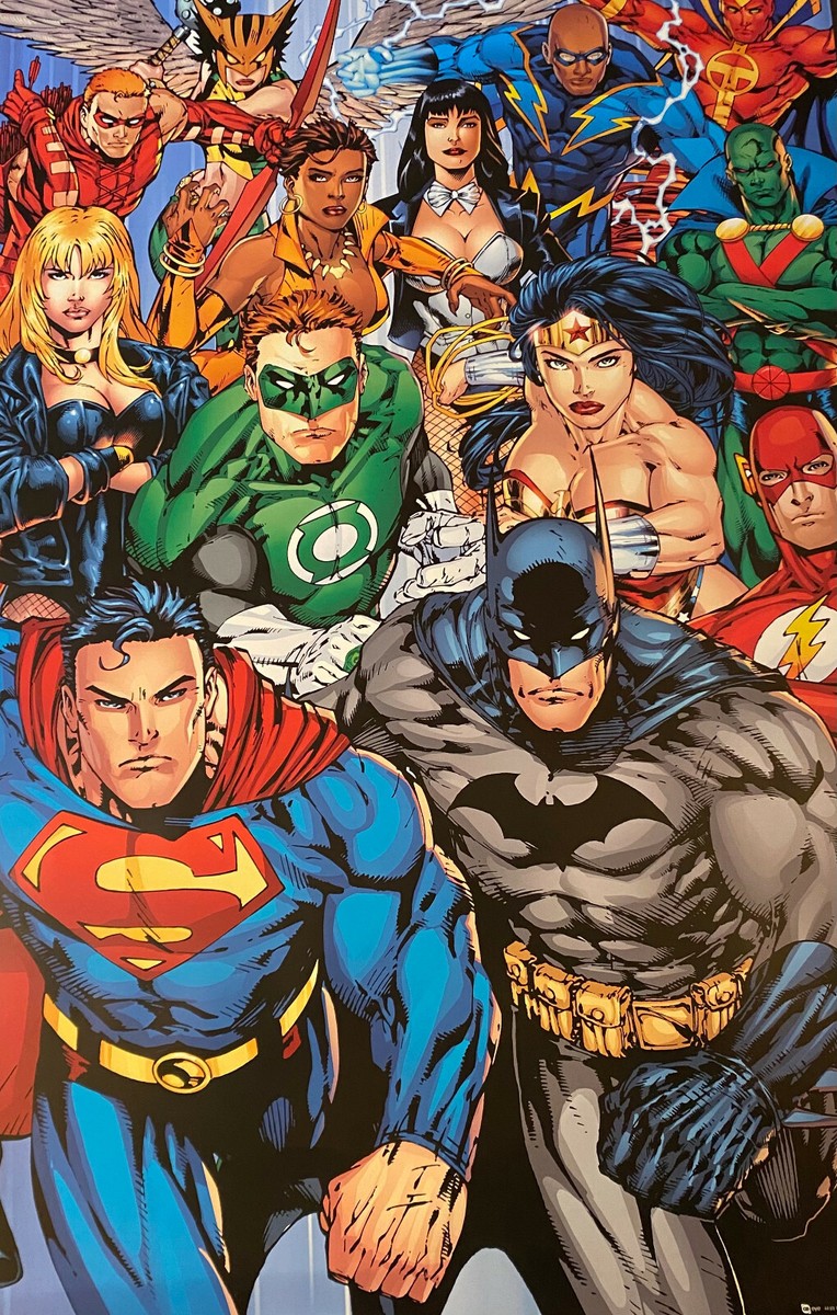 JUSTICE LEAGUE AMERICA: GENERATIONS - DC COMICS POSTER (HEROES
