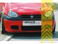 Rieger Frontspoiler Spoilerlippe Spoiler für Opel Corsa B V.3