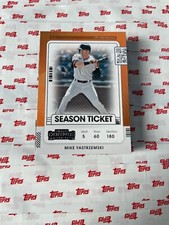 2021 Panini Contenders Base #21 Mike Yastrzemski - San Francisco Giants
