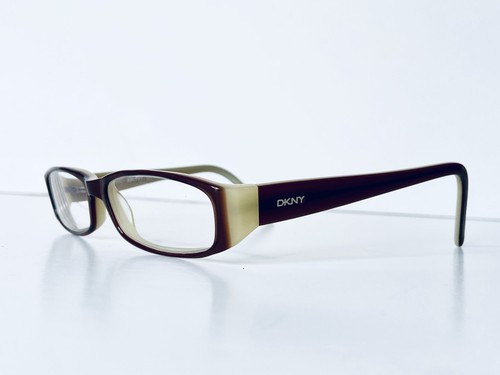 DKNY Brown Rectangular Frame w Lime Interior Glasses DY4516 3117 49-17 135