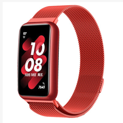 For Huawei Band 7 Replacement Milanese Stainless Steel Watch Band Strap Bracelet