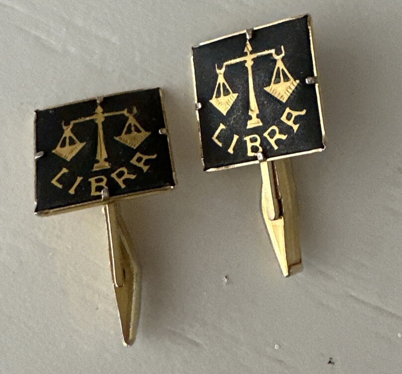 Libra Cufflinks - image 1