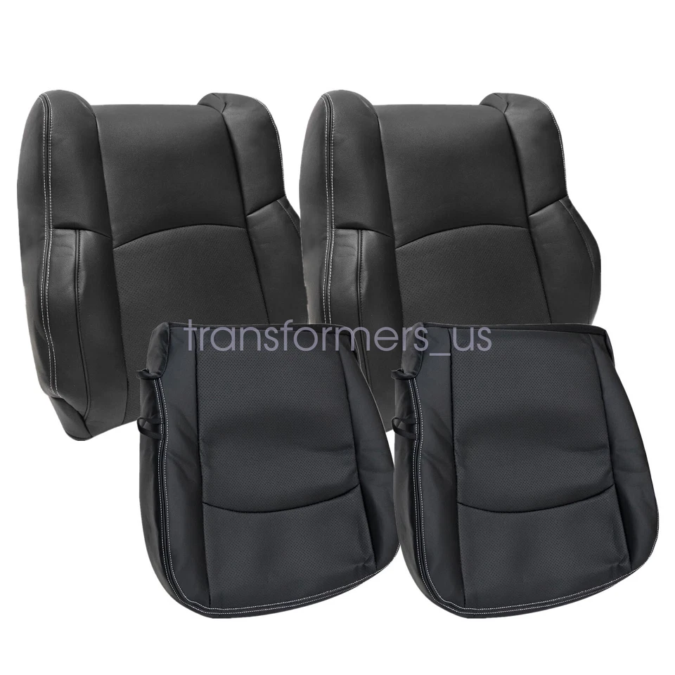 Cubierta de asiento de cuero Laramie Perf 2009-2012 para Dodge Ram 1500 2500 Foto 2 de 4