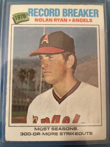 1977 Topps BASEBALL #234 NOLAN RYAN HOF CALIFORNIA ANGELS - Zdjęcie 1 z 6