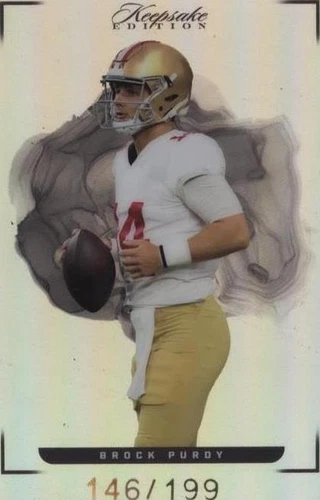 2022 Keepsake Football Edition Brock Purdy #40