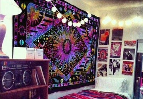 Hippie Indian Decor Mandala Tapestry Wall Hanging Throw Bohemian Bedspread
