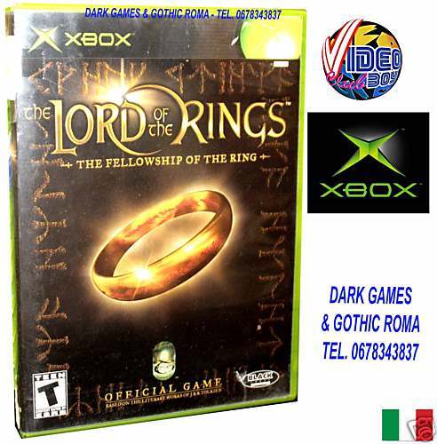 LORD OF THE RINGS FELLOWSHIP OF THE RING @@@ USED XBOX - Picture 1 of 1
