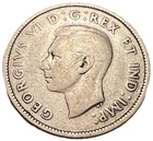 1940 🇨🇦 Canada 25 Cents Silver Coin -  Combined Shipping - Lot C76g