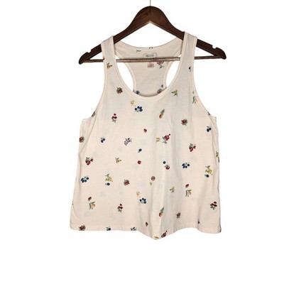 Madewell Racerback Tank in Fresca Fruit Size S