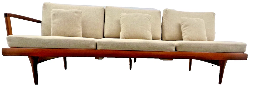 Редкий H.W. Датский диван Klein for Bramin MCM совместим с модульным местом для хранения - Изображение 3 из 4