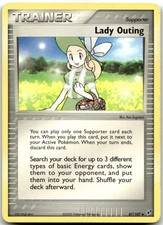 Lady Outing 87/107 Uncommon Deoxys Pokemon Moderately Played on eBay