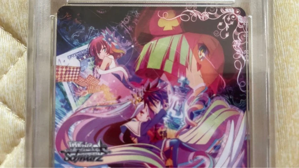 Weiss Schwarz No Game No Life Fighting Spirit Award Title Cup PSA10 Promo - Image 3 of 4