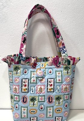 NEW Handmade Tote Purse bag handbag Beach ocean seashell summer faffygiraffe