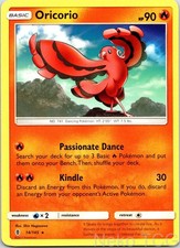 ORICORIO 14/145 RARE GUARDIANS RISING NM