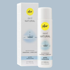 Pjur Med Natural Glide  Moisturizing Water Based Personal Lubricant  100 ml